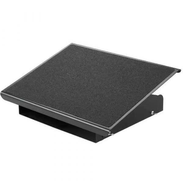 Q-Connect Apoio de Pés Metálico Ajustável 3 Alturas KF17950