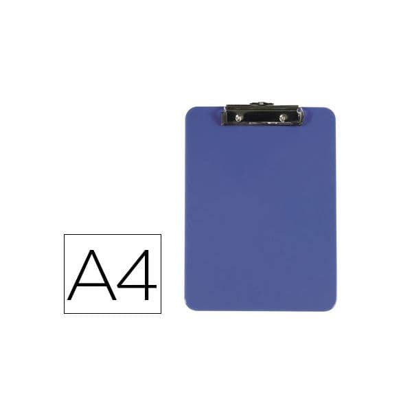 Q-Connect Prancheta Porta-Notas DIN A4 3mm Azul - KF21625