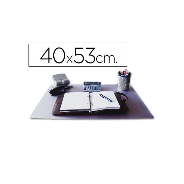 Q-Connect Base Secretária 40x53cm Clear - KF26800