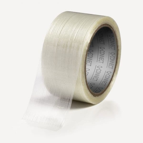 Q-Connect Fita Adesiva Monofilamentos Transparente 50mmx50mts KF18096