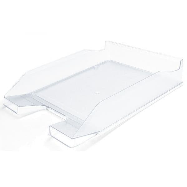 Q-Connect Tabuleiro Secretária Plástico Transparente - 04195