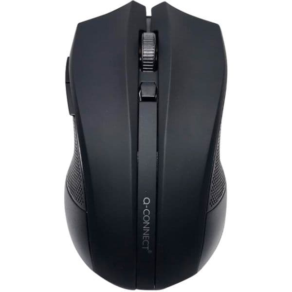 Q-connect Rato Otico sem Fios 1000 Dpi Recetor usb 2,4 Ghz Preto - OFF0163844CE