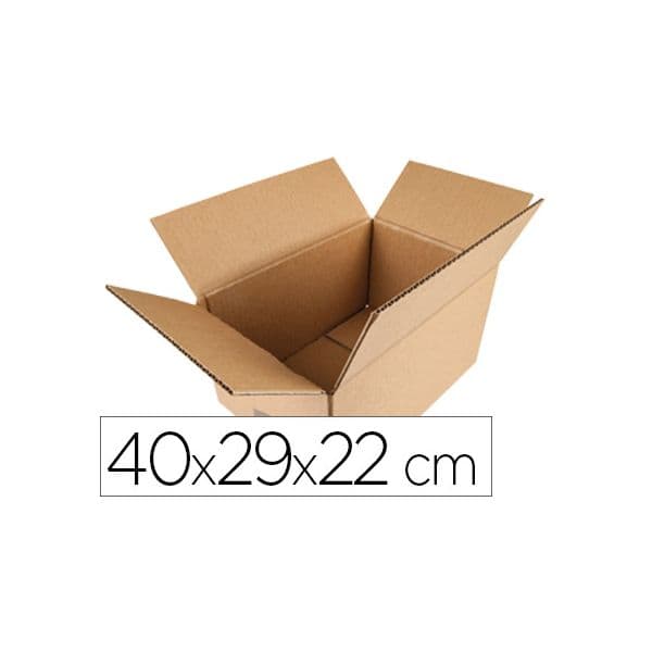 Q-Connect 10 Un. Caixas de Cartão 400x290x220mm - 75234