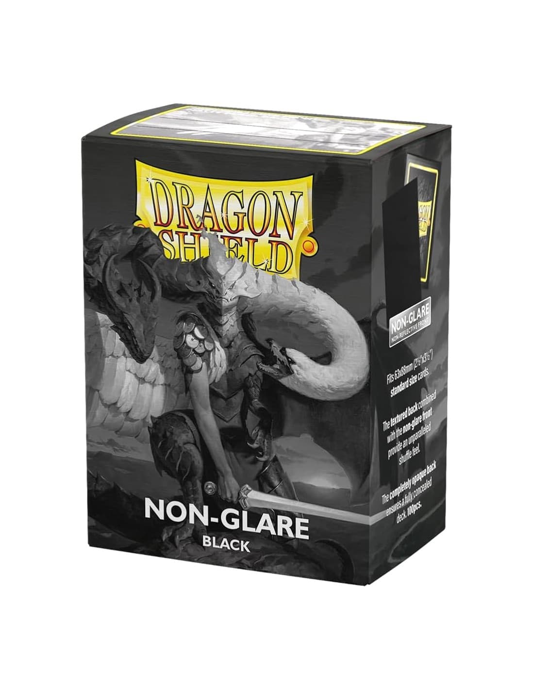 Dragon Shield MATTE NON GLARE - Black (100)