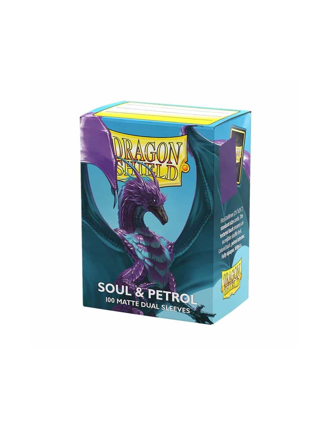 Dragon Shield Sleeves DUAL MATTE (100) Soul &amp; Petrol