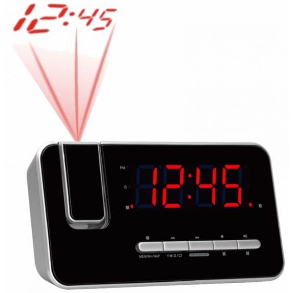 Denver Rádio Despertador CRP-618 FM Black