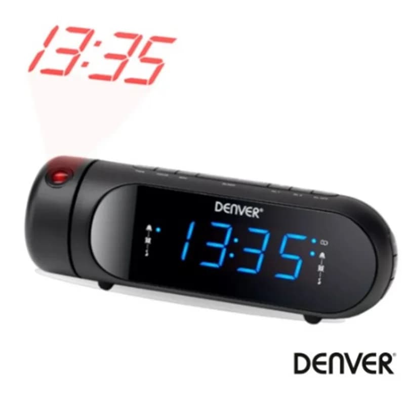 Denver Rádio Despertador FM CPR-700 Black