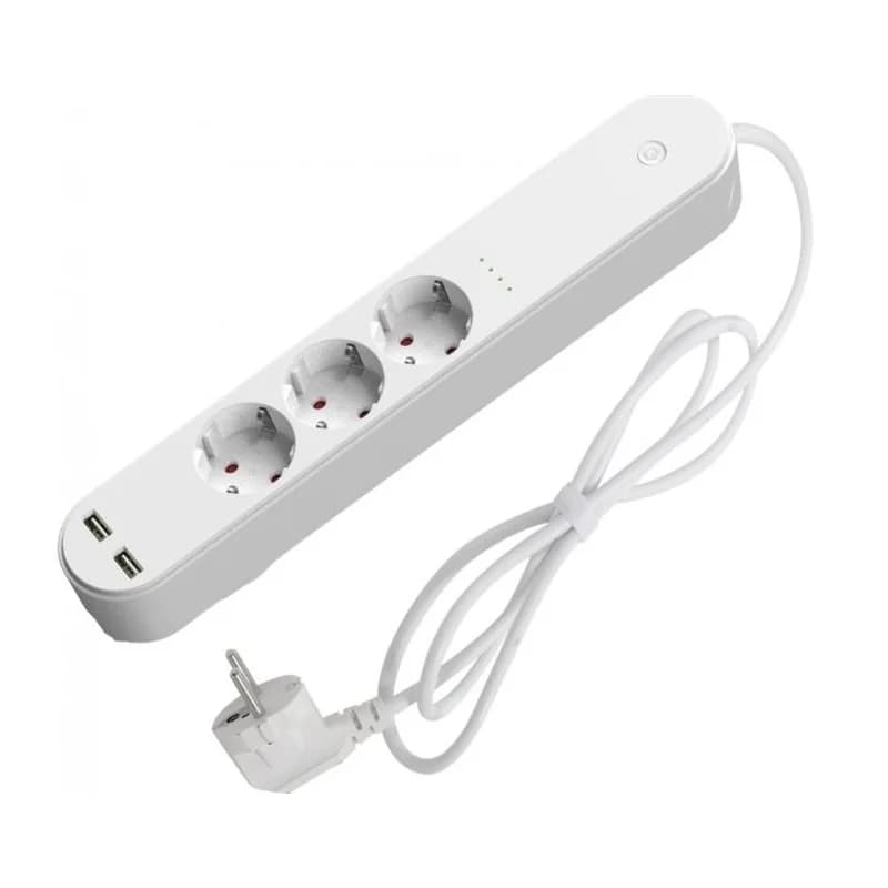 Extensão Inteligente WiFi Tripla + 2 USB  DENVER