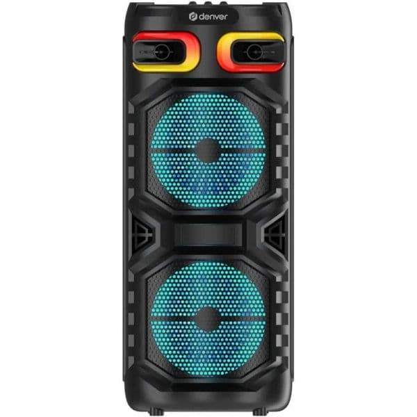Denver BPS-355 Coluna Portátil Bluetooth 160W Preta
