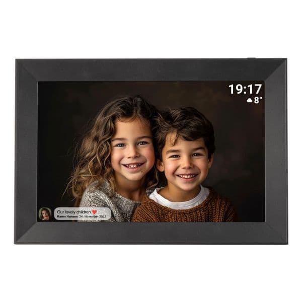 Denver Moldura Digital PFF-1012B 10.1" Ecrã Tátil Wi-Fi Preto