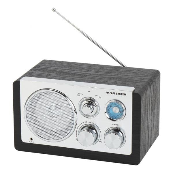 Denver Rádio Portátil TR-63B AM/FM/AUX Preto