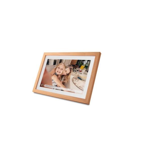 Denver Moldura Digital Frameo PFF-1040LW 25,4cm (10.1") Wi-Fi 16GB Carvalho