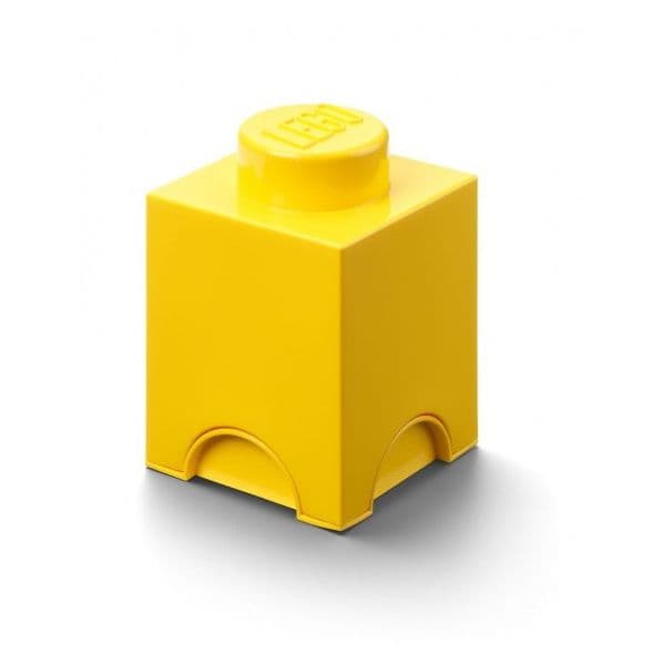 LEGO Caixa de Arrumação Brick 1 Amarela