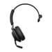 Jabra Evolve2 65 Headset MS Mono Black - 26599-899-999