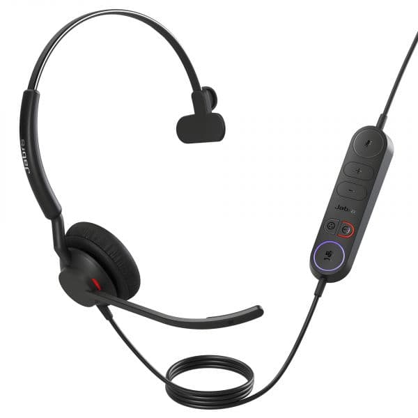 Jabra Engage 40 Link Mono MS USB-A On-Ear com Fio