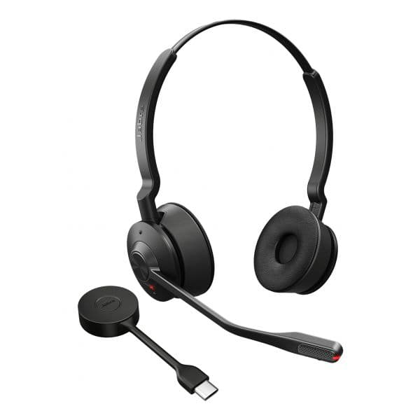Jabra Engage 55 SE - Auscultadores Wireless USB-C UC Convertible - Preto
