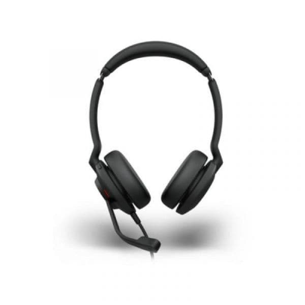 Jabra Evolve2 30 SE Headset com Cabo USB-C/A UC Stereo para Uso Profissional Preto