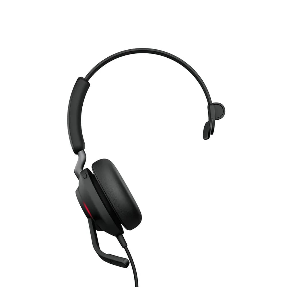 Jabra Evolve2 40 SE MS Mono USB D/A USB-C Preto
