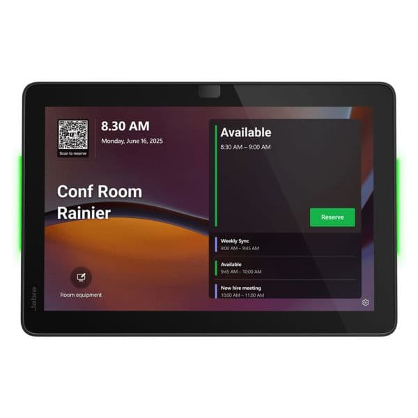Jabra Scheduler UC Global 10.1" Touch Android 13 Wi-Fi PoE para Sala de Reuniões