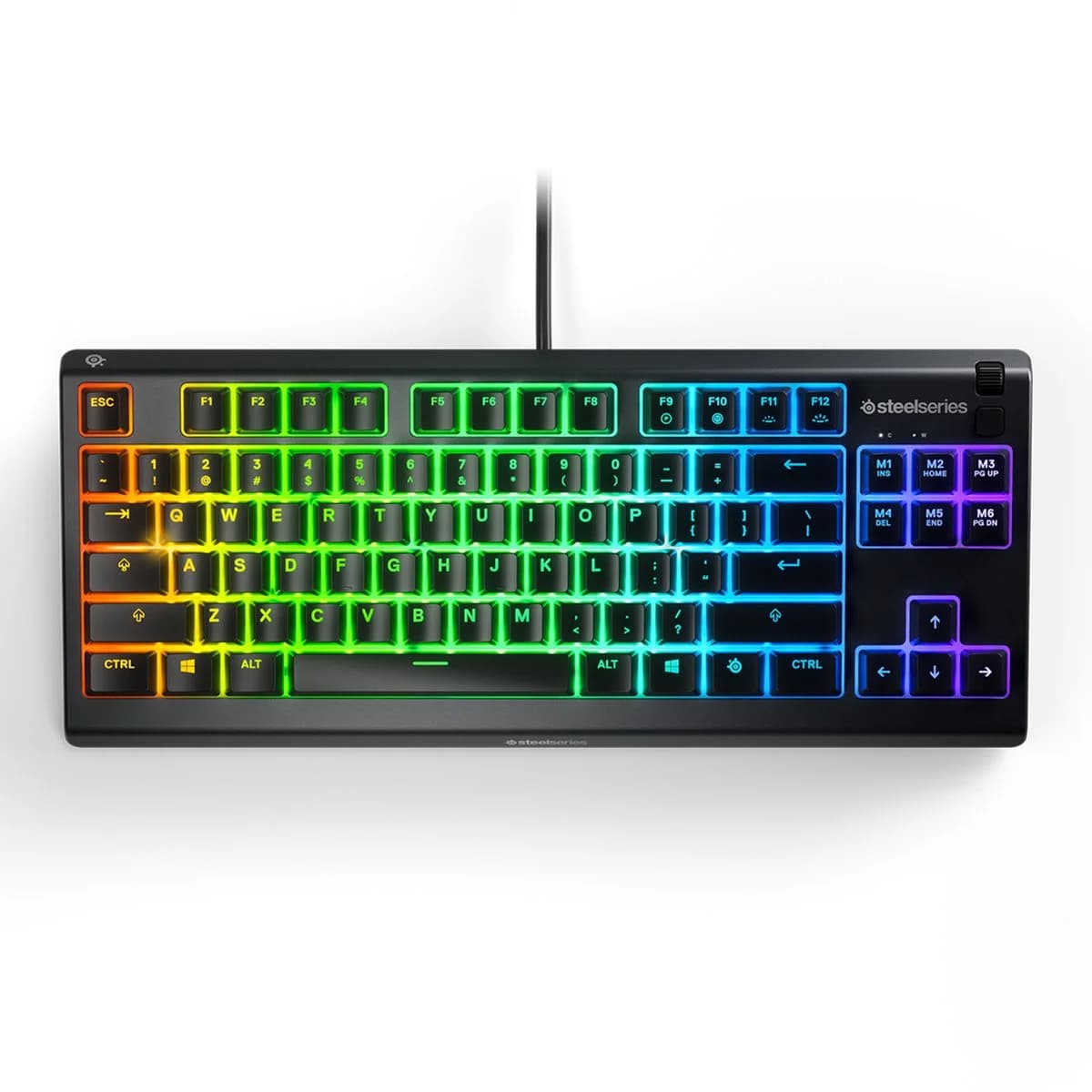 Teclado SteelSeries Apex 3 TKL (US) Preto
