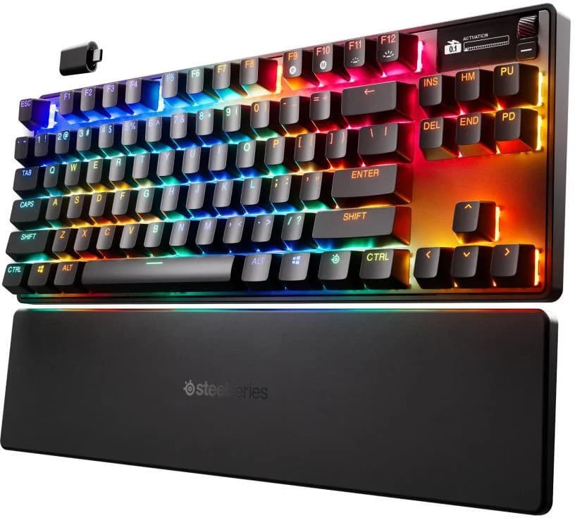SteelSeries Apex Pro TKL Wireless Gen 3 OmniPoint 3.0 Preto Wireless US