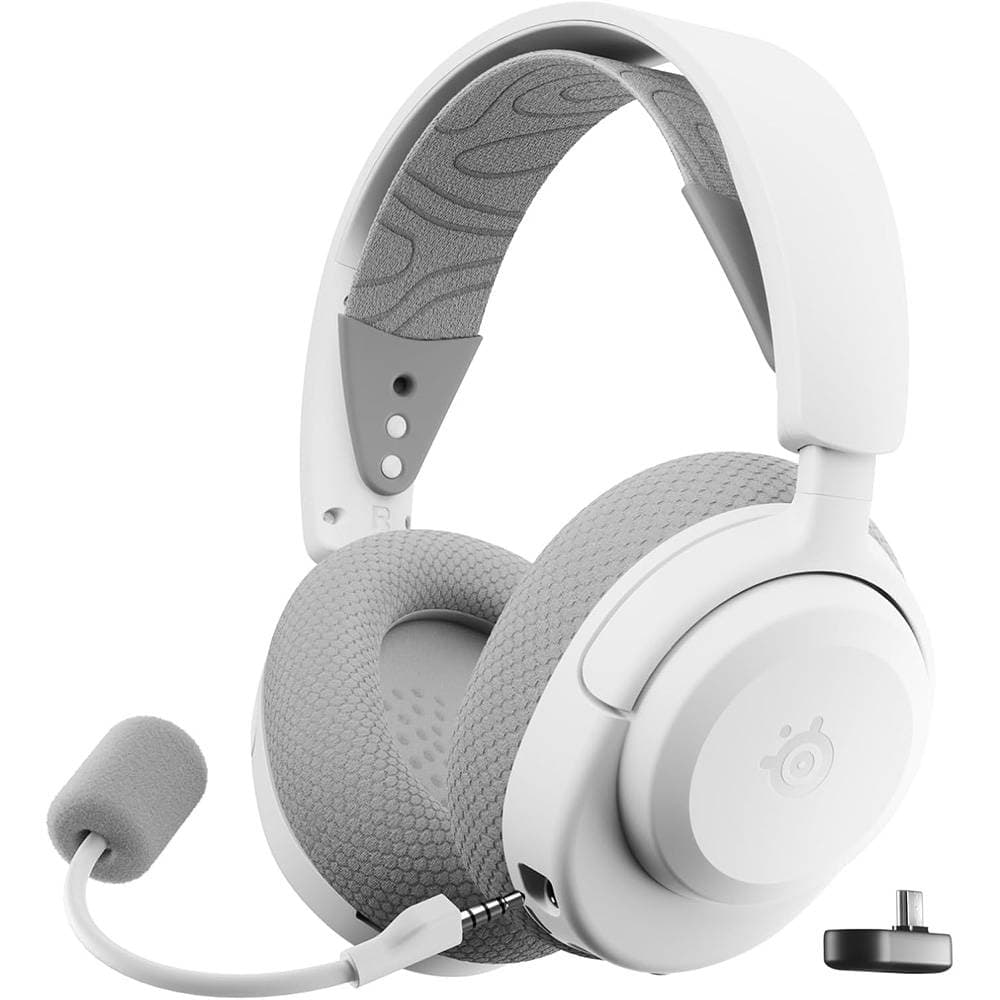 Headset Steelseries Arctis Nova 3P Wireless/Bluetooth Branco