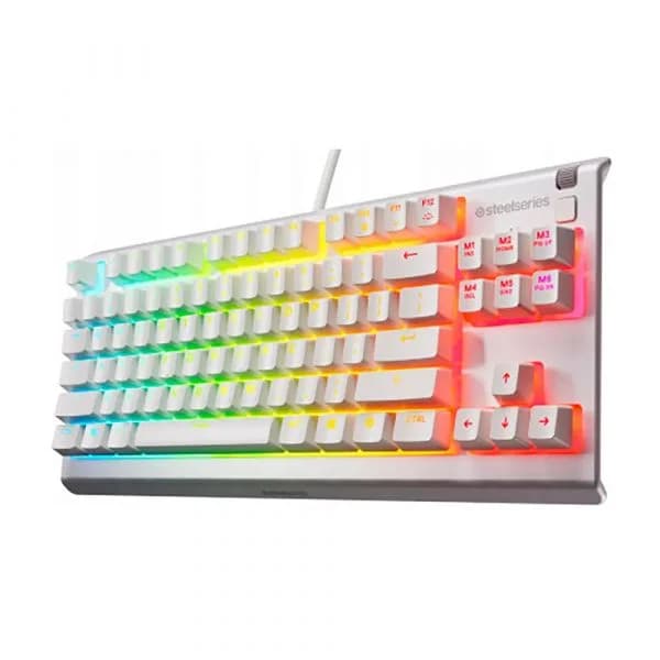 SteelSeries Apex 3 TKL Whisper Quiet Branco US