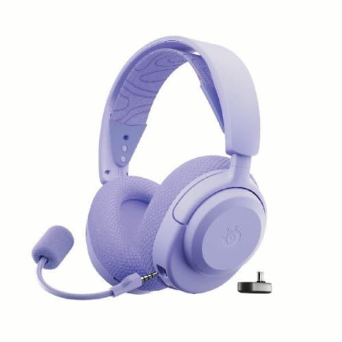 Headset Steelseries Arctis Nova 3P Wireless/Bluetooth Lavanda
