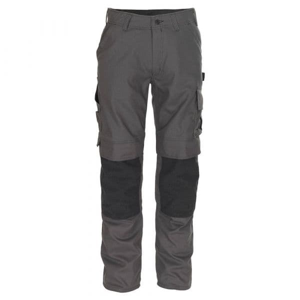 Mascot Hardwear 05079 Big Trousers With Knee Pad Pockets Cinzento 52 / 35