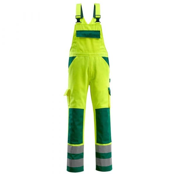 Mascot Safe Compete 07169 Jumpsuit With Knee Pad Pockets Verde 54 / 82