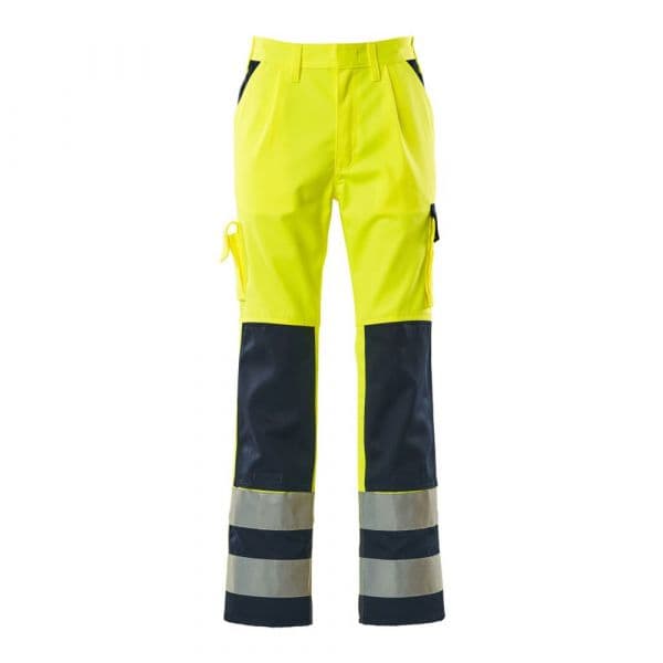 Mascot Safe Compete 07179 Big Trousers With Knee Pad Pockets Amarelo 49 / 30