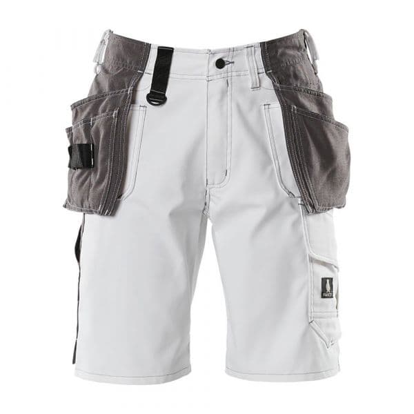 Mascot Hardwear 09349 Short Trousers With Hanging Pockets Branco 46
