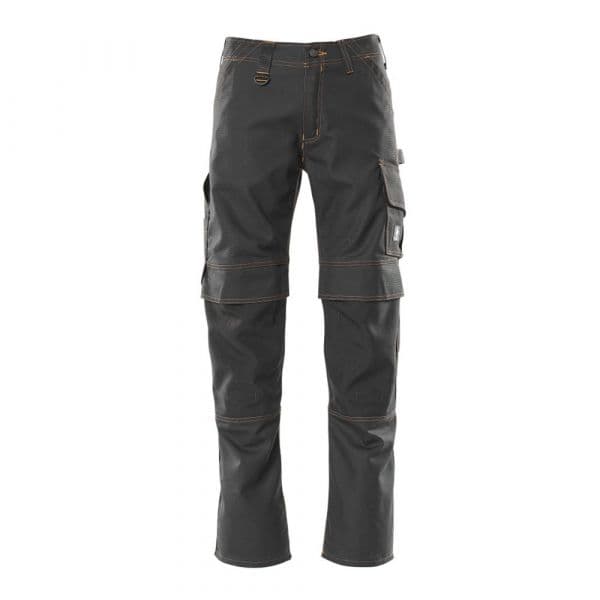 Mascot Young 11279 Big Trousers With Knee Pad Pockets Cinzento 60 / 35