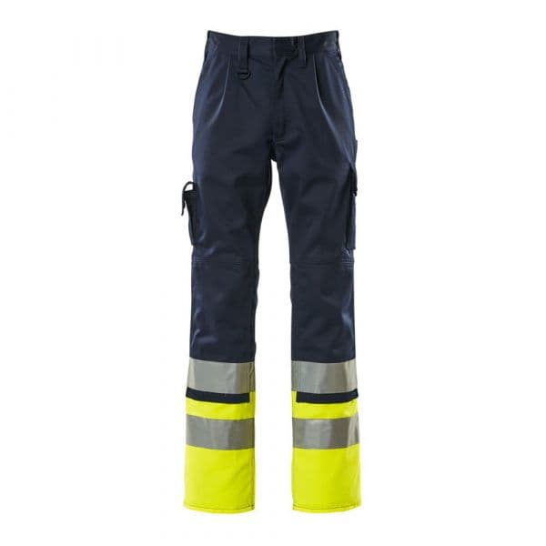 Mascot Safe Compete 12379 Big Trousers With Knee Pad Pockets Amarelo 50 / 32