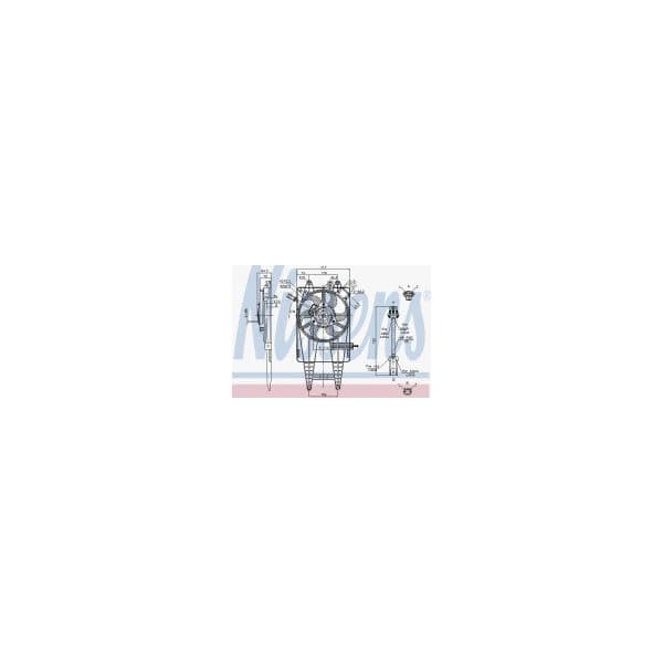 Nissens Termoventilador 85162