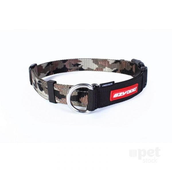 EzyDog Coleira Checkmate Camuflado M