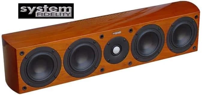 System Fidelity Coluna Central SF CC 50 Cerejeira Lacado (Uni.)