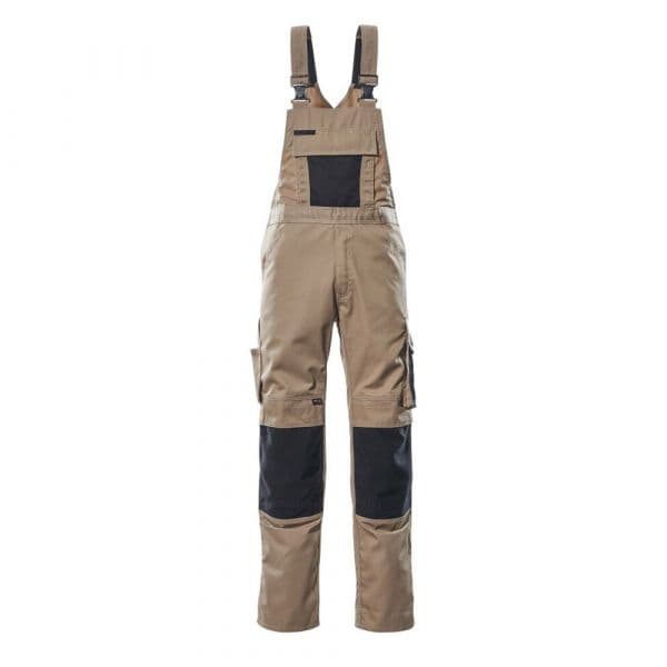 Mascot Unique 12169 Jumpsuit With Knee Pad Pockets Beige 54 / 82
