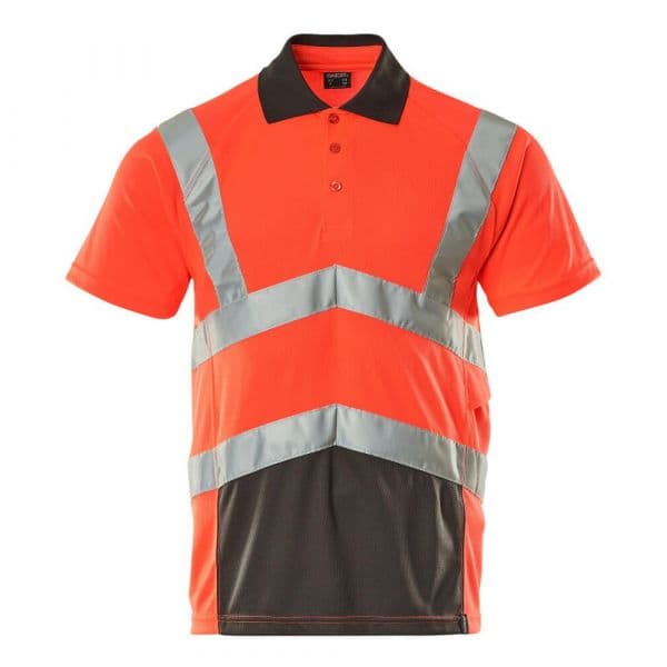Mascot Safe Young 50117 Short Sleeve Polo Laranja S