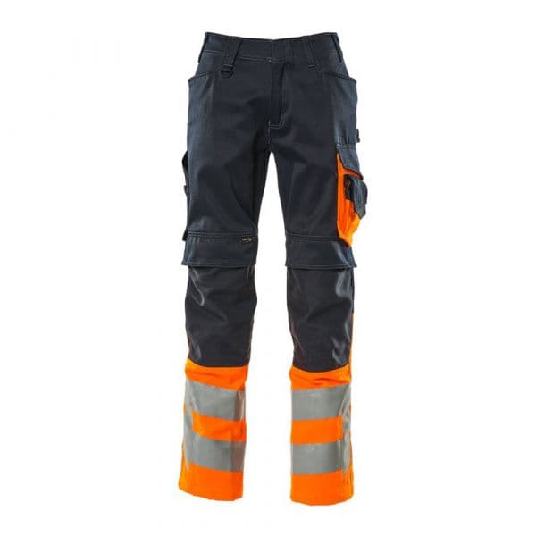 Mascot Safe Supreme 15679 Big Trousers With Knee Pad Pockets Laranja 58 / 30