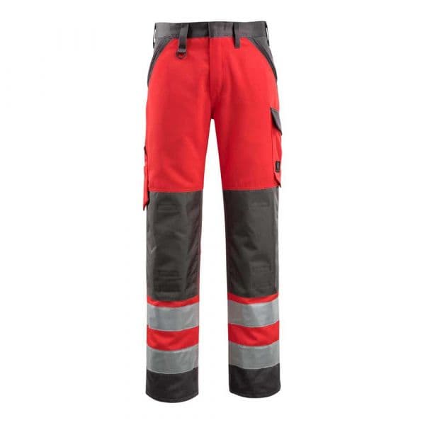 Mascot Safe Light 15979 Big Trousers With Knee Pad Pockets Vermelho 60 / 35
