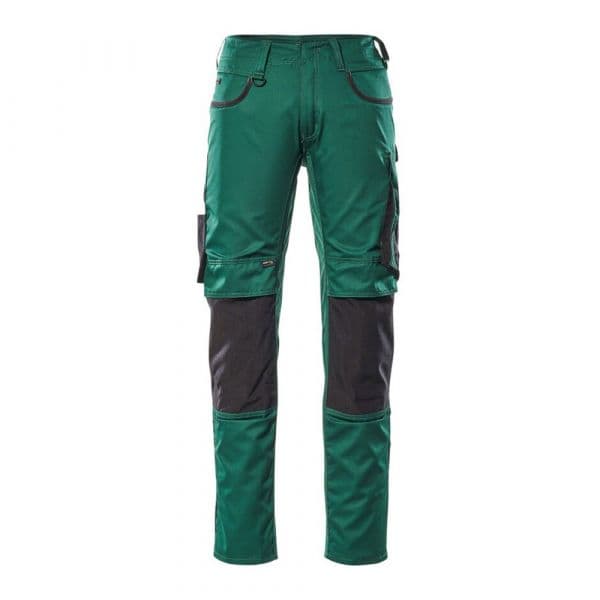 Mascot Unique 13079 Big Trousers With Knee Pad Pockets Verde 58 / 35