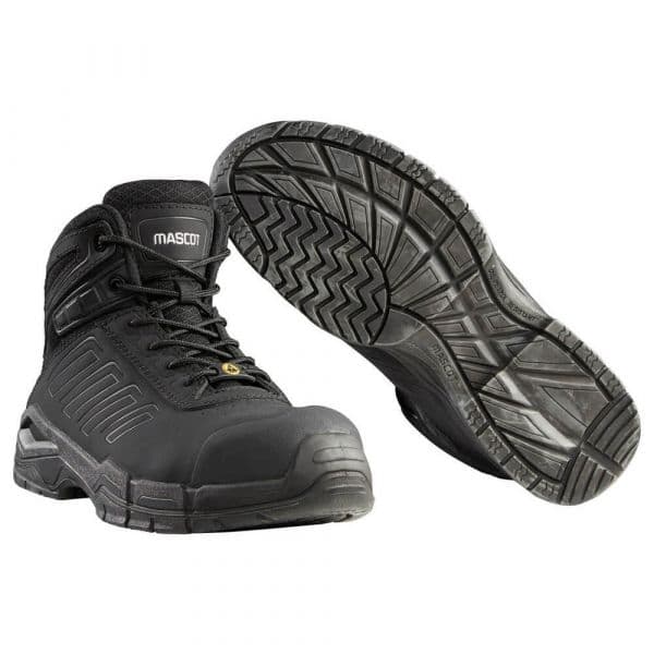 Mascot Footwear Fit F0114 High Top Safety Boots Preto EU 39