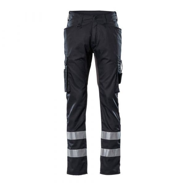 Mascot Frontline 17879 Big Trousers With Thigh Pockets Preto 43 / 32