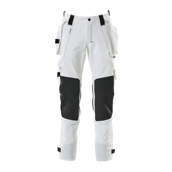 Mascot Advanced 17031 Big Trousers With Hanging Pockets Branco 48 / 30