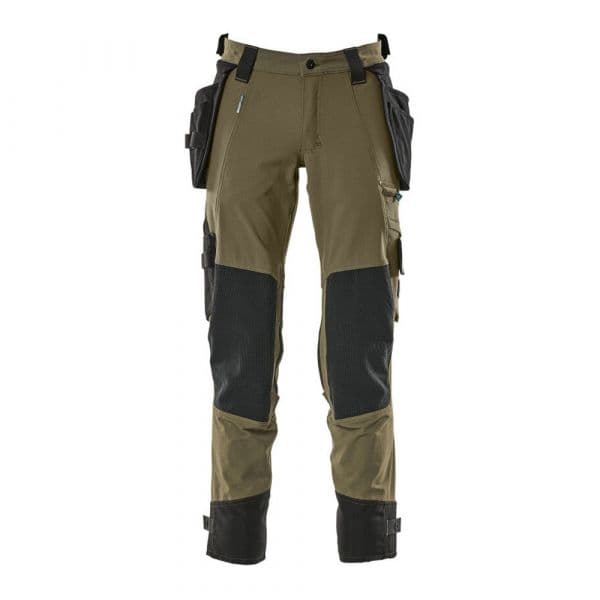 Mascot Advanced 17031 Big Trousers With Hanging Pockets Verde 52 / 32