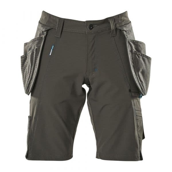 Mascot Advanced 17149 Short Trousers With Hanging Pockets Cinzento 45