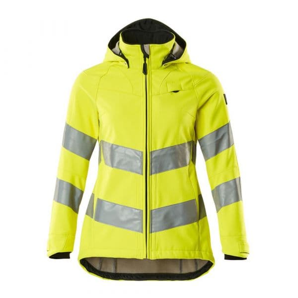 Mascot Safe Supreme 18512 Softshell Jacket With Hood Amarelo 2XL