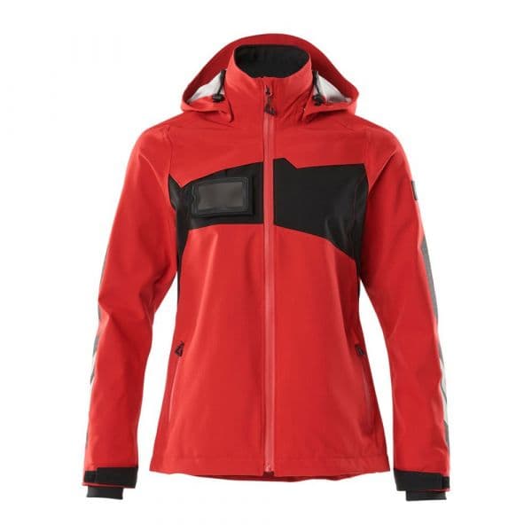 Mascot Accelerate 18011 Jacket With Outer Lining Hood Vermelho XS