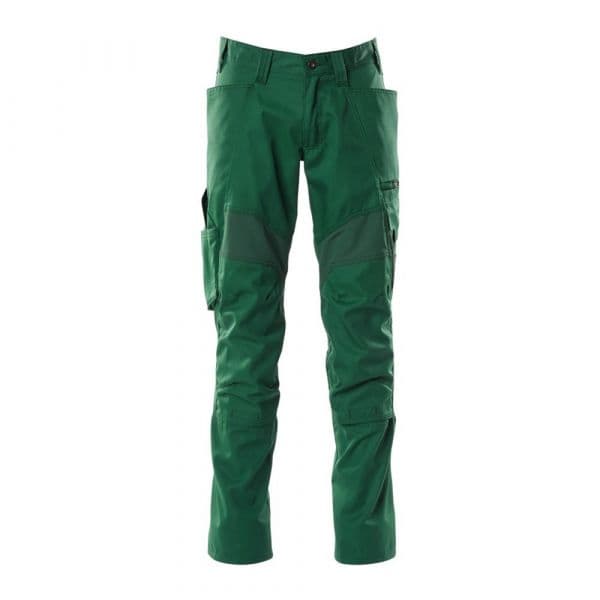 Mascot Accelerate 18579 Big Trousers With Knee Pad Pockets Verde 68 / 32